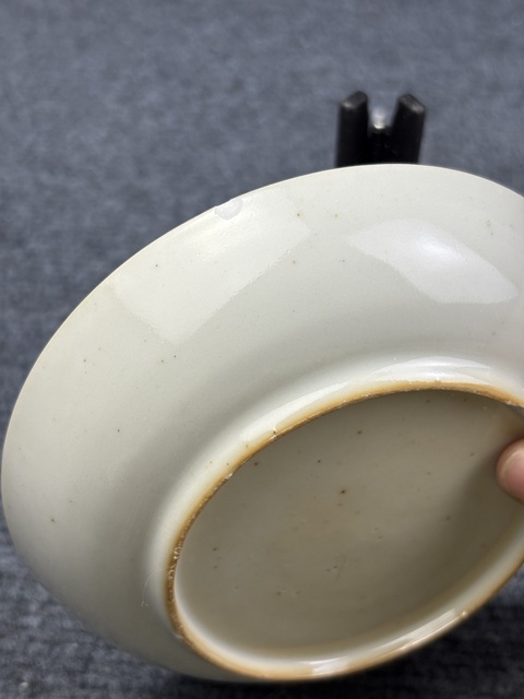 古玩陶瓷乾隆廣彩花卉紋盤一對拍賣，當前價格576元