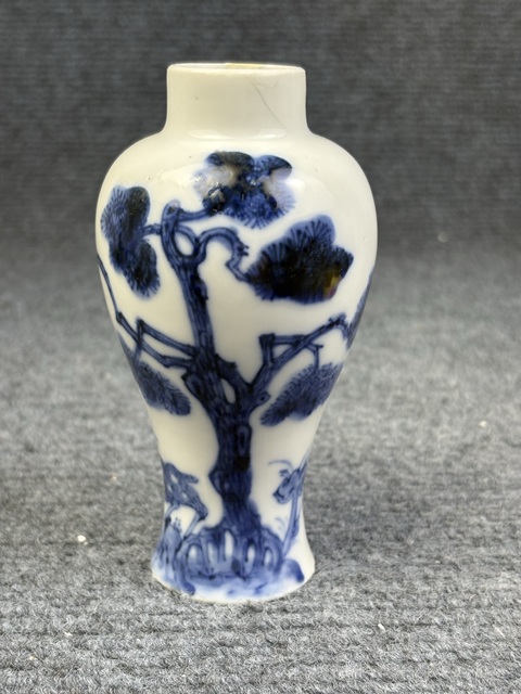 古玩陶瓷青花鶴鹿同春紋梅瓶拍賣，當前價格1088元