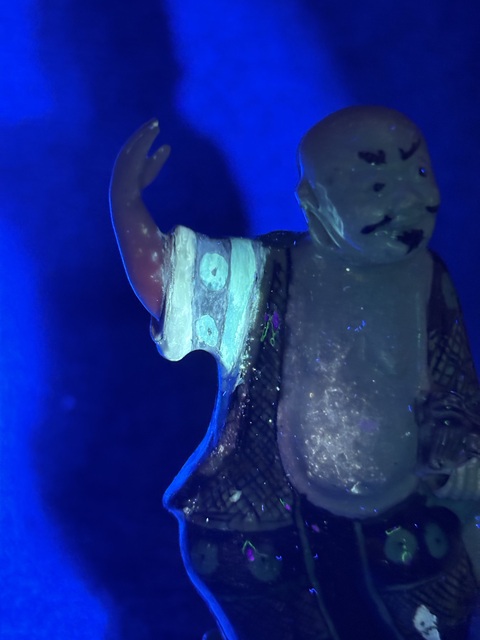 古玩陶瓷素三彩人物素像拍賣,當前價格699元