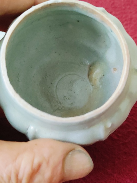 古玩陶瓷湖田窯蓋罐拍賣,當前價格3600元