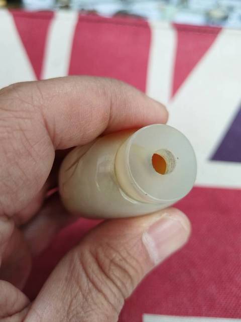 古玩雜項瑪瑙鼻煙壺真品鑒賞圖