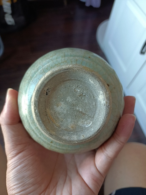古玩陶瓷龍泉青瓷玉壺春瓶拍賣,當前價格2500元