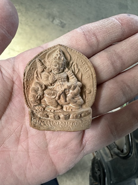 古玩雜項(xiàng)明代·財(cái)神擦擦拍賣，當(dāng)前價(jià)格3500元