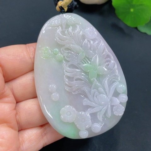 古玩玉器天然翡翠平安順利花牌掛件(帶翡翠鑒定證書)拍賣,當(dāng)前價格1600元