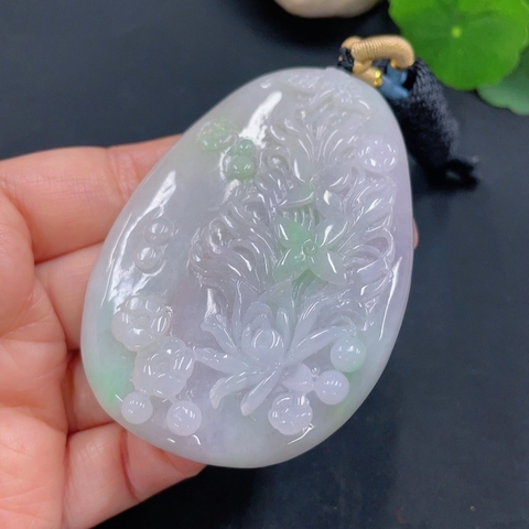 古玩玉器天然翡翠平安順利花牌掛件(帶翡翠鑒定證書)拍賣,當(dāng)前價格1600元