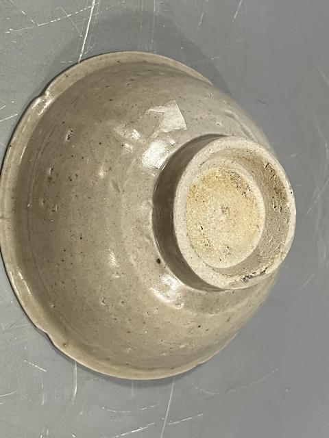 古玩陶瓷青白釉葵口碗真品鑒賞圖
