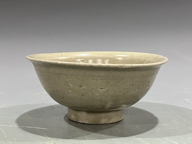 古玩陶瓷青白釉葵口碗真品鑒賞圖
