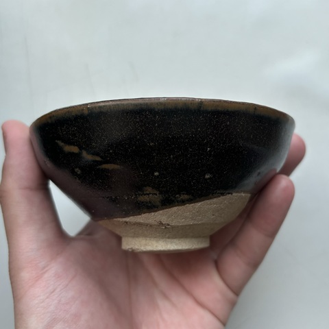 古玩陶瓷黑釉盞拍賣,當前價格1200元
