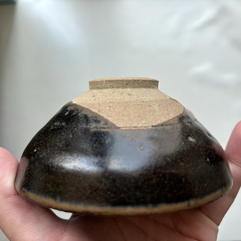 古玩陶瓷黑釉盞拍賣,當前價格1200元
