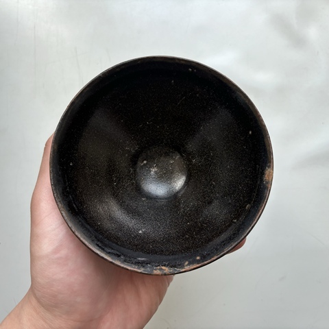 古玩陶瓷黑釉盞拍賣,當前價格1200元