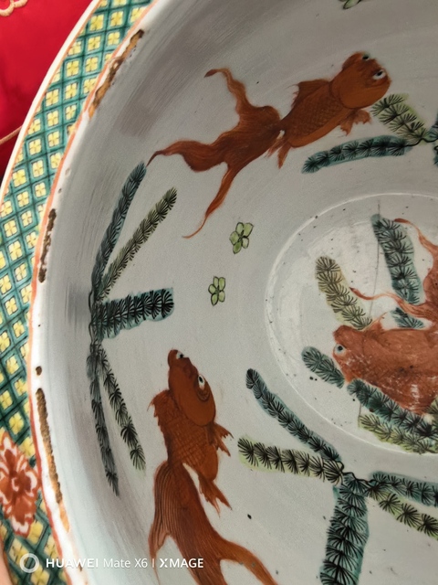 古玩陶瓷粉彩缸真品鑒賞圖