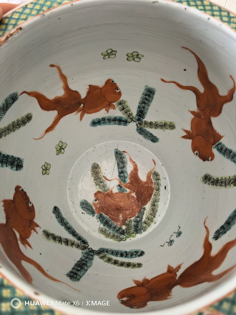 古玩陶瓷粉彩缸真品鑒賞圖