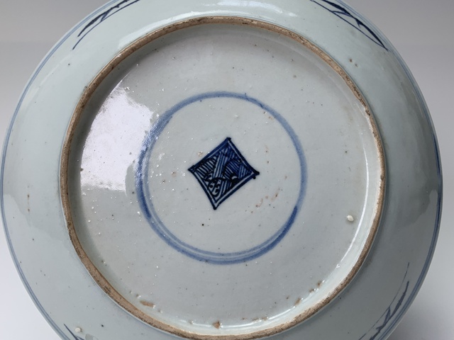 古玩陶瓷清雍正·青花三星人物紋盤拍賣,當前價格0元