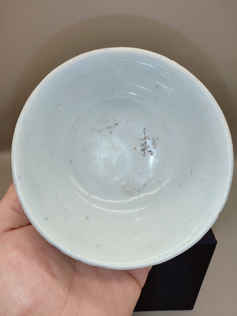 古玩陶瓷清雍正,精品福壽三多紋青花茶園拍賣,當前價格1600元
