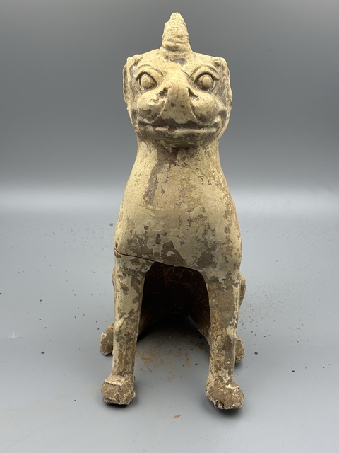 古玩陶瓷隋·青釉獸拍賣,當前價格8000元
