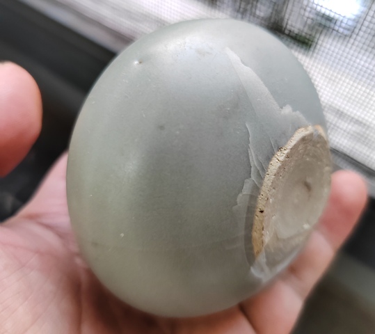 古玩陶瓷南宋龍泉水盂拍賣，當前價格1880元