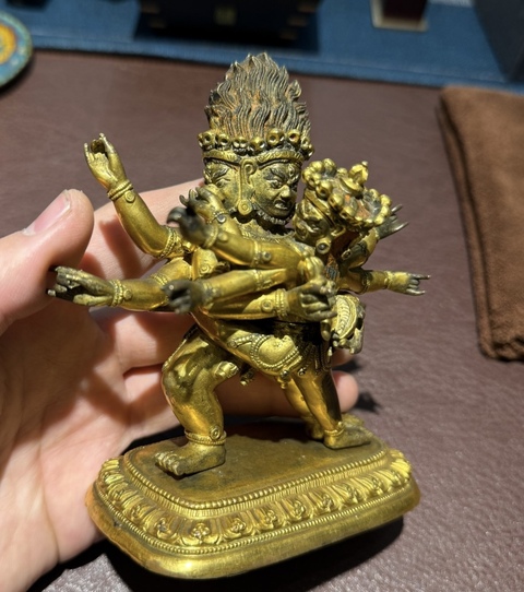 古玩銅器造像真品鑒賞圖