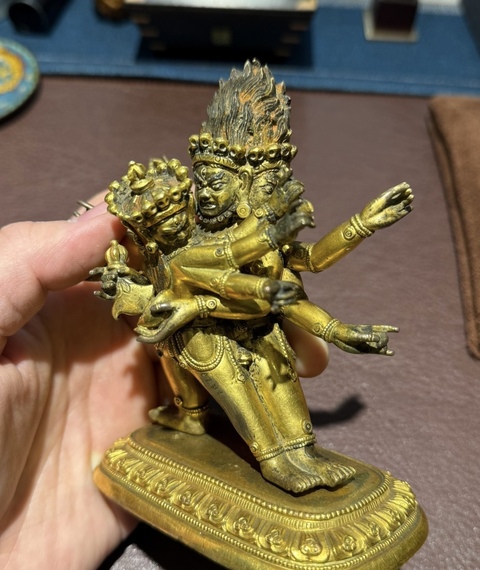 古玩銅器造像真品鑒賞圖