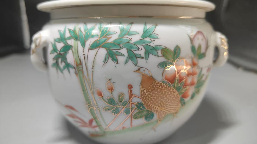 古玩陶瓷四系粥罐真品鑒賞圖