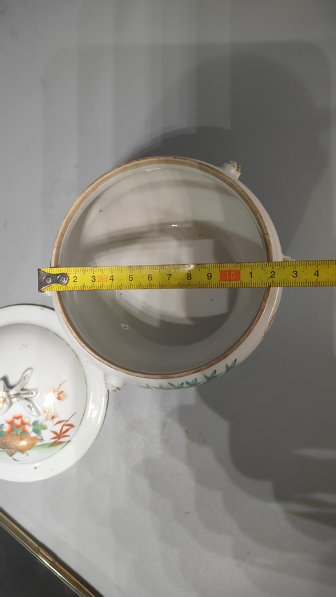古玩陶瓷四系粥罐真品鑒賞圖