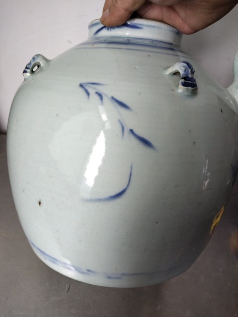 古玩陶瓷青花壺真品鑒賞圖