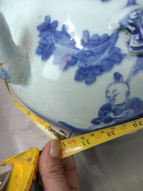 古玩陶瓷青花壺真品鑒賞圖