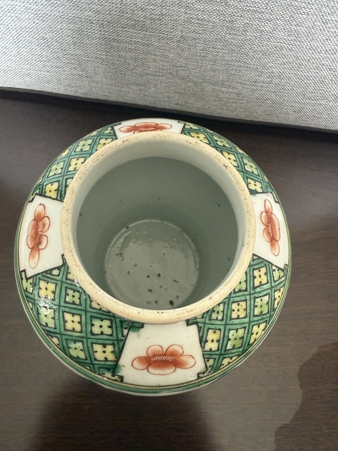 古玩陶瓷五彩將軍罐拍賣，當前價格5800元