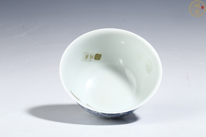 古玩陶瓷清光緒·青花纏枝牡丹紋碗(官窯)拍賣,當前價格48000元