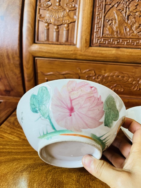 古玩陶瓷彩繪大公雞紋碗一對拍賣,當前價格0元