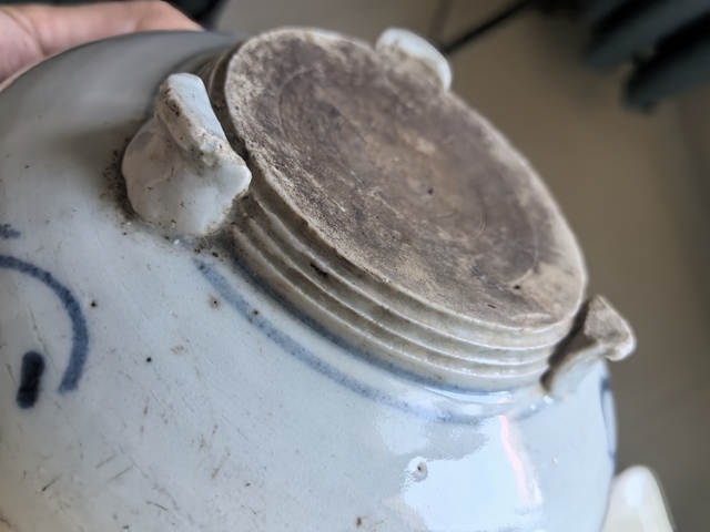 古玩陶瓷青花香爐拍賣，當前價格2500元