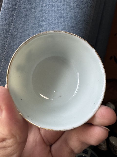 古玩陶瓷粉彩美人如玉茶杯（一對）拍賣，當前價格700元