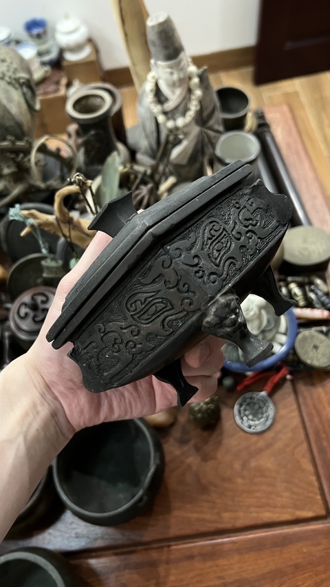 古玩雜項薰香爐真品鑒賞圖