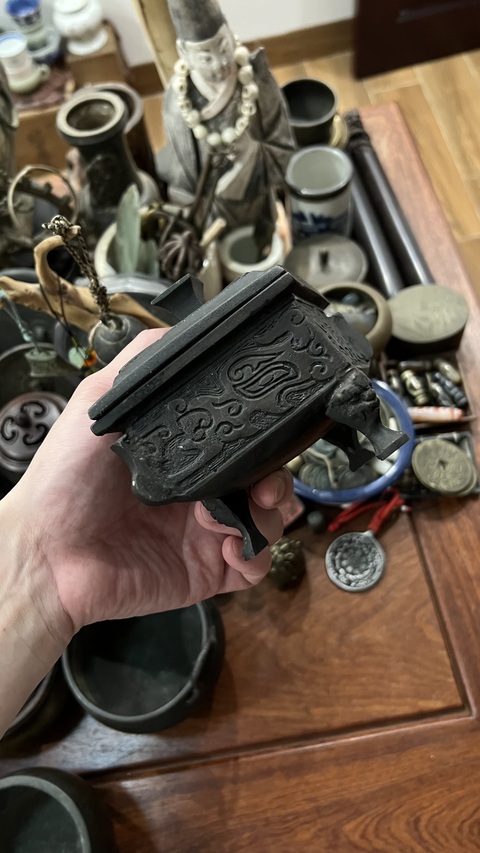 古玩雜項薰香爐真品鑒賞圖