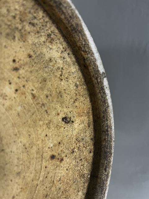 古玩陶瓷藍釉地開光五彩人物花鳥紋缸拍賣，當前價格45000元