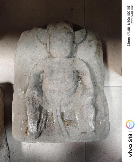古玩雜項石雕人像真品鑒賞圖
