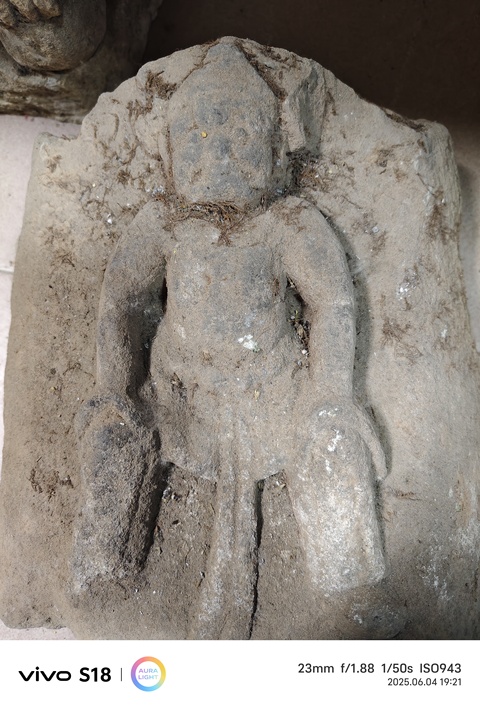古玩雜項石雕人像真品鑒賞圖