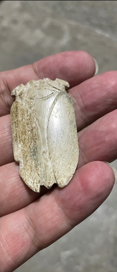 古玩玉器漢代玉蟬真品鑒賞圖