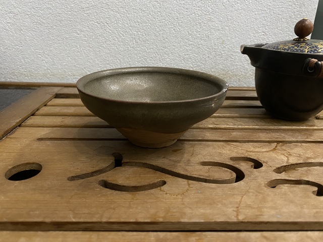 古玩陶瓷宋元褐釉盞拍賣，當前價格880元