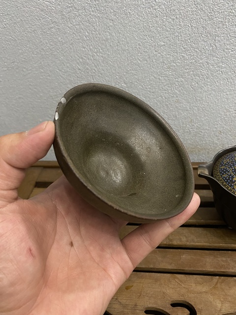 古玩陶瓷宋元褐釉盞拍賣，當前價格880元