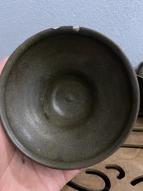 古玩陶瓷宋元褐釉盞拍賣，當前價格880元