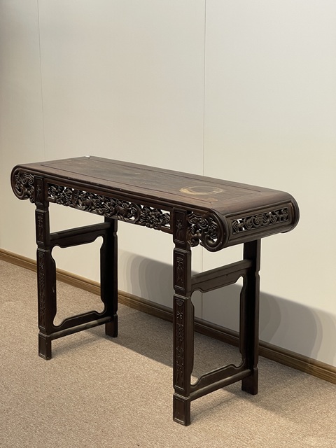 古玩雜項琴桌(卷頭幾)真品鑒賞圖