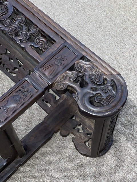 古玩雜項琴桌(卷頭幾)真品鑒賞圖