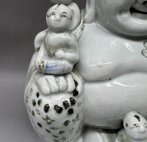 古玩陶瓷釉下彩五子彌勒佛拍賣,當前價格1999元