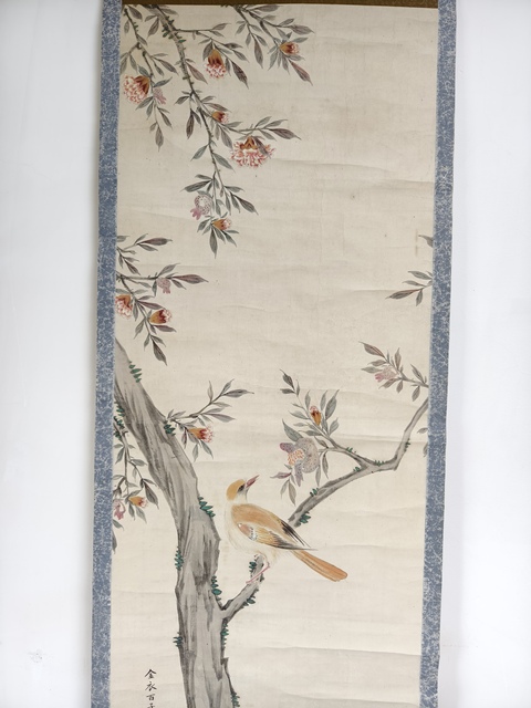 古玩字畫南湖(日本)花鳥拍賣,當(dāng)前價(jià)格1800元