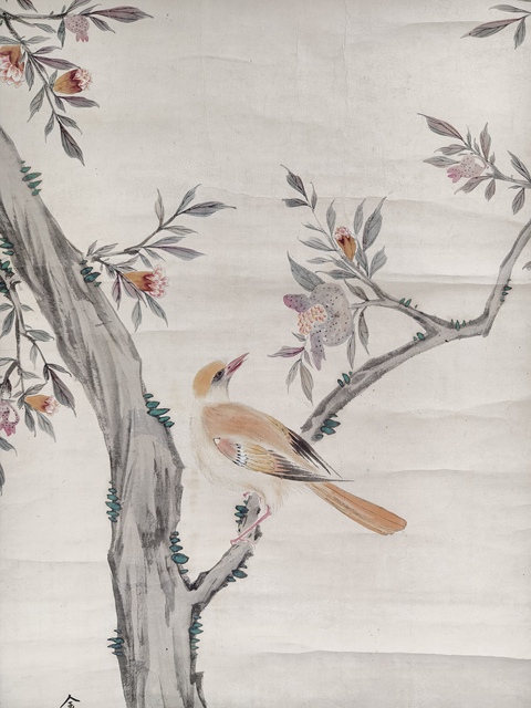 古玩字畫南湖(日本)花鳥拍賣,當(dāng)前價(jià)格1800元