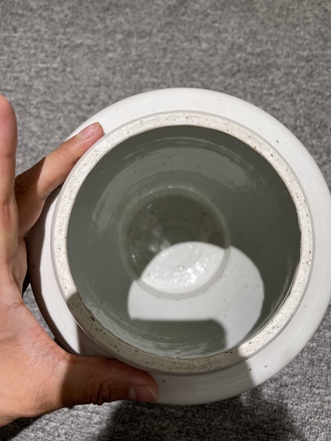 古玩陶瓷粉彩八仙人物紋截口瓶真品鑒賞圖