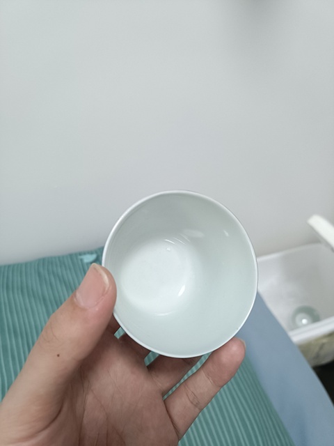 古玩陶瓷三星高照圖青花杯拍賣,當前價格980元