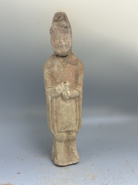 古玩陶瓷隋唐·武士俑真品鑒賞圖