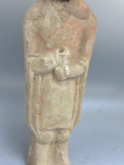 古玩陶瓷隋唐·武士俑真品鑒賞圖