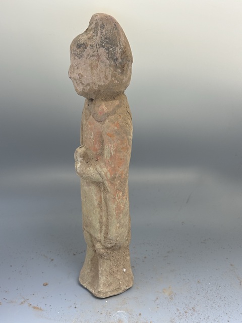古玩陶瓷隋唐·武士俑真品鑒賞圖